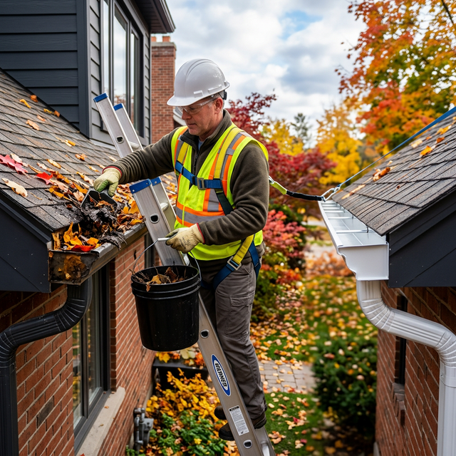Gutter cleaning in Ottawa